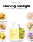 The notes in Chasing Sunlight, animated