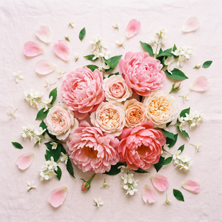Floral scents: peony, rose and jasmine