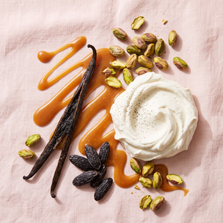 Gourmand scents: vanilla, caramel and pistachio