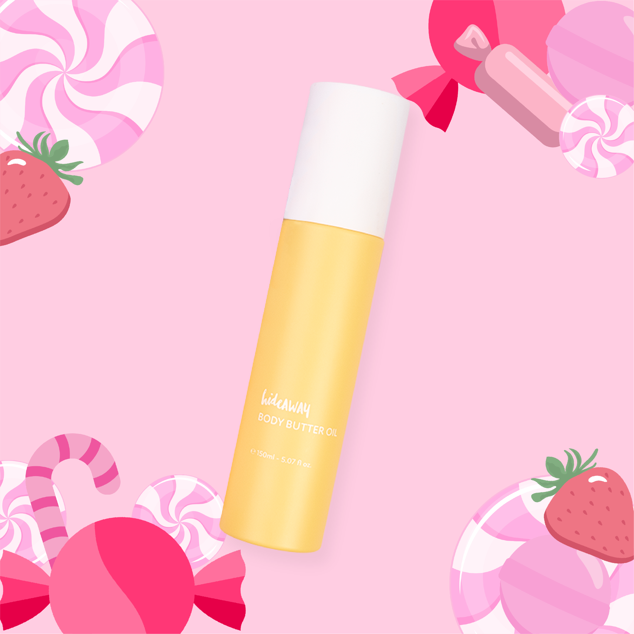 Pink Candy Body Butter Oil